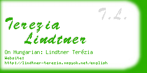 terezia lindtner business card